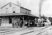 Rosman Train Depot 1895